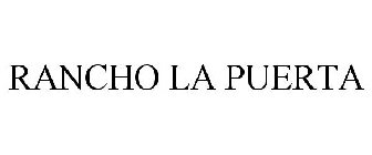 RANCHO LA PUERTA