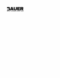 BAUER BUILT STRONG SINCE 1958